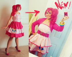 Size: 750x600 | Tagged: safe, artist:spwinkles, pinkie pie, human, g4, cosplay, irl, irl human, photo