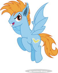 Size: 3890x4848 | Tagged: safe, artist:vector-brony, oc, oc only, oc:harmony star, bat pony, pony, flying, male, simple background, solo, stallion, transparent background, vector