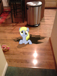 Size: 1536x2048 | Tagged: safe, derpy hooves, pegasus, pony, g4, female, irl, mare, photo, photoshop, ponies in real life, solo