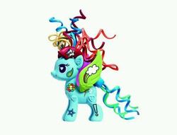 Size: 600x458 | Tagged: safe, pony, official, my little pony pop!, solo, sprue pony, toy