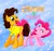 Size: 1864x1738 | Tagged: safe, artist:knight-of-bacon, cheese sandwich, pinkie pie, g4, pinkie pride, female, male, ship:cheesepie, straight