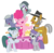 Size: 8233x8000 | Tagged: safe, artist:masem, cloudy quartz, igneous rock pie, limestone pie, marble pie, maud pie, pinkie pie, earth pony, pony, g4, my little pony: friendship is magic, pinkie pride, .svg available, ^^, absurd resolution, cake, eyes closed, family, female, filly, filly limestone pie, filly marble pie, filly maud pie, filly pinkie pie, male, pie family, pie sisters, punch, ship:quartzrock, siblings, simple background, sisters, smiling, stallion, table, transparent background, vector, when he smiles, when she smiles, younger