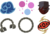 Size: 5884x4035 | Tagged: safe, artist:inlucidreverie, oc, oc only, oc:brimstone blitz, oc:chainlink shackles, oc:coral eve, oc:glimmerlight, oc:murky, oc:protege, fallout equestria, fallout equestria: murky number seven, absurd resolution, cutie mark, simple background, transparent background, vector