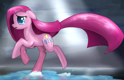 Size: 1693x1095 | Tagged: safe, artist:yoshicat02, pinkie pie, g4, female, pinkamena diane pie, solo