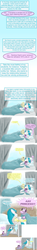 Size: 1024x6882 | Tagged: safe, artist:firefanatic, fluttershy, princess celestia, twilight sparkle, g4, bed, bedroom, comic, cuddlestia, embarrassed, filly, shocked, sleeping
