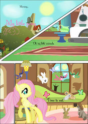 Size: 752x1063 | Tagged: safe, artist:sakurafly101, fluttershy, g4, comic