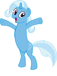 Size: 774x1030 | Tagged: safe, artist:dashiekitten, trixie, pony, g4, bipedal, female, solo