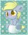 Size: 1014x1280 | Tagged: safe, artist:cuddlehooves, derpy hooves, pegasus, pony, g4, baby, baby pony, blushing, cuddlehooves is trying to murder us, cute, derpabetes, diaper, foal, poofy diaper