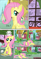 Size: 1240x1753 | Tagged: safe, artist:sakurafly101, fluttershy, g4, comic