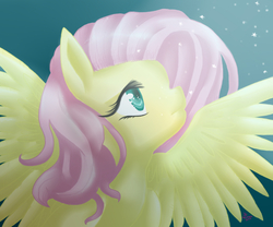 Size: 1800x1500 | Tagged: safe, artist:rainbowjune, fluttershy, g4, female, solo