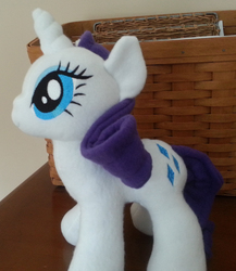 Size: 2046x2358 | Tagged: safe, artist:mintystitch, rarity, g4, irl, photo, plushie, solo