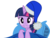 Size: 5453x4133 | Tagged: safe, artist:synch-anon, artist:twiforce, twilight sparkle, alicorn, pony, g4, absurd resolution, female, hat, mare, nightcap, pillow, simple background, smiling, solo, transparent background, twilight sparkle (alicorn), vector