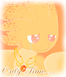 Size: 341x393 | Tagged: safe, artist:princessamity, oc, oc only, dragon, crying, enya, gem, icon, necklace, only time, ruby, sad, solo, song reference