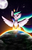 Size: 3300x5100 | Tagged: dead source, safe, artist:spiritofthwwolf, princess celestia, g4, earth, epic, equestria, female, macro, moon, pony bigger than a planet, rising sun, solo, space, sun