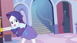 Size: 1440x810 | Tagged: safe, screencap, rarity, equestria girls, g4, clothes, female, solo