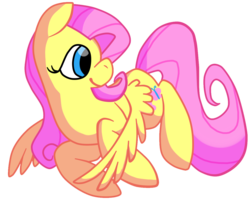 Size: 1280x1024 | Tagged: safe, artist:chop4, fluttershy, g4, female, flying, solo