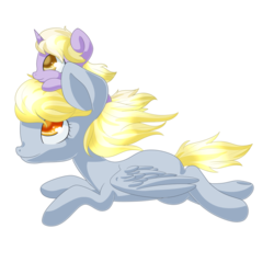 Size: 1024x1024 | Tagged: safe, artist:rue-willings, derpy hooves, dinky hooves, pegasus, pony, g4, cute, equestria's best mother, female, mare