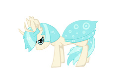 Size: 1800x1200 | Tagged: safe, coco pommel, mothpony, original species, g4, female, fluffy, frown, looking at you, solo