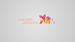 Size: 1920x1080 | Tagged: safe, artist:divideddemensions, artist:firestorm-can, apple bloom, scootaloo, sweetie belle, g4, cutie mark crusaders, simple, vector, wallpaper