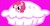 Size: 570x295 | Tagged: safe, pinkie pie, g4, female, literal, photoshop, pie, pink, solo