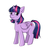 Size: 1000x1000 | Tagged: safe, artist:lyllisa, twilight sparkle, alicorn, pony, g4, female, mare, solo, twilight sparkle (alicorn)