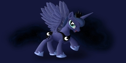 Size: 4000x2000 | Tagged: safe, artist:vladimir-zharkov, princess luna, g4, female, solo