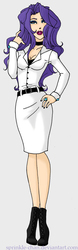 Size: 529x1701 | Tagged: safe, artist:sprinkle-chan, rarity, human, g4, clothes, female, humanized, light skin, skirt, solo, tube skirt