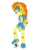 Size: 774x1032 | Tagged: safe, artist:ferrokiva, spitfire, equestria girls, g4, female, football, simple background, solo, transparent background, wondercolts