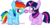 Size: 1024x514 | Tagged: safe, artist:joceblue, rainbow dash, twilight sparkle, g4, blushing, female, filly, flower, lesbian, ship:twidash, shipping