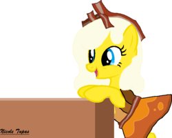 Size: 832x664 | Tagged: safe, artist:nicole-tupas, earth pony, food pony, pony, adventure time, bacon, bacon and eggs, bread, breakfast, breakfast princess, clothes, egg (food), female, food, mare, meat, pancakes, ponified, solo, syrup, toast