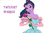 Size: 920x616 | Tagged: safe, twilight sparkle, human, g4, beauty and the beast, belle, disney, disney princess, female, recolor, solo