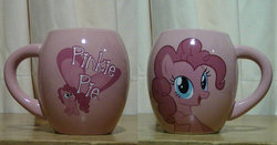 Size: 2055x1080 | Tagged: safe, artist:rjrgmc28, pinkie pie, g4, coffee mug