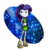 Size: 5000x5000 | Tagged: safe, artist:fj-c, rarity, fairy, equestria girls, g4, absurd resolution, belly button, clothes, fantasy, female, midriff, skirt, solo