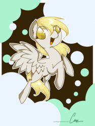 Size: 1500x2000 | Tagged: safe, artist:ccartfulgrl, derpy hooves, pegasus, pony, g4, female, mare, solo