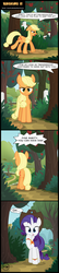 Size: 1099x5070 | Tagged: safe, artist:toxic-mario, applejack, rarity, g4, simple ways, comic