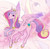 Size: 692x680 | Tagged: safe, artist:pasikon, princess cadance, alicorn, pony, g4, female, mare, smiling, solo