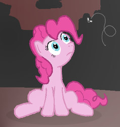 Size: 318x336 | Tagged: safe, artist:ridleywolf, pinkie pie, fly, g4, female, solo