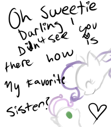 Size: 680x780 | Tagged: safe, artist:moonblizzard, rarity, sweetie belle, g4, ask, rarity answers, tumblr