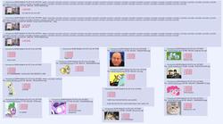 Size: 1910x1062 | Tagged: safe, screencap, g4, /mlp/, 4chan, 4chan screencap, danny devito, donald duck, hive mind, hivemind, jontron, ur a faget