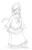 Size: 340x538 | Tagged: safe, artist:ssakurai, applejack, human, g4, chubby, clothes, dress, female, freckles, gala dress, humanized, monochrome, pencil drawing, plump, solo, traditional art