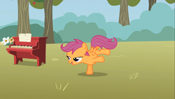Size: 1366x768 | Tagged: safe, screencap, scootaloo, g4, the show stoppers