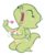 Size: 510x617 | Tagged: safe, artist:queencold, oc, oc only, oc:jade (queencold), dragon, baby dragon, dessert, dragoness, pudding, simple background, solo, spoon, transparent background