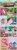 Size: 1280x3860 | Tagged: safe, artist:joeywaggoner, pinkie pie, the clone that got away, g4, too many pinkie pies, busking, comic, dancing, diane, hilarious in hindsight, map of equestria, moustache, pie incognito, train