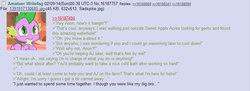 Size: 793x288 | Tagged: safe, spike, g4, /mlp/, 4chan, 4chan screencap, greentext, rejection is magic, text