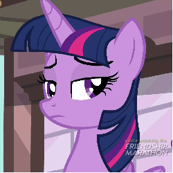 Size: 1080x1080 | Tagged: safe, screencap, twilight sparkle, alicorn, pony, g4, season 4, simple ways, animated, eyes closed, facehoof, female, frown, gritted teeth, mare, solo, twilight sparkle (alicorn), unamused