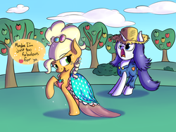 Size: 4000x3000 | Tagged: safe, artist:crazypon3, applejack, rarity, g4, simple ways, applejewel, rarihick