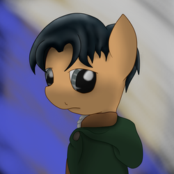 Size: 2600x2600 | Tagged: safe, artist:flashiest lightning, pony, attack on titan, levi ackerman, ponified, snk, solo, survey corps