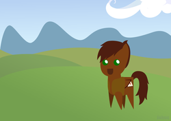 Size: 800x564 | Tagged: safe, artist:jokuc, oc, oc only, pointy ponies, solo