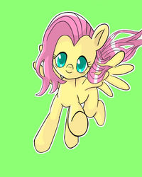 Size: 800x1000 | Tagged: safe, artist:nakayan, fluttershy, g4, female, pixiv, solo