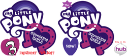 Size: 2024x904 | Tagged: safe, edit, editor:president twilight, equestria girls, g4, my little pony equestria girls: friendship games, equestria girls logo, hub logo, logo, obviously fake, president twilight